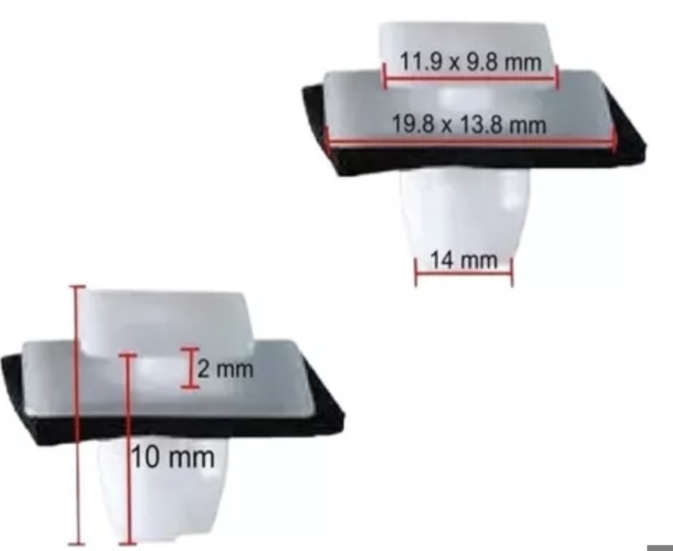 Клипса пластиковая для Hyundai, Kia ОЕМ: 877562E000, P370409A, 87719-02500. (молдинги). Клипса пластиковая для Hyundai, Kia ОЕМ: 877562E000, P370409A, 87719-02500. (молдинги).